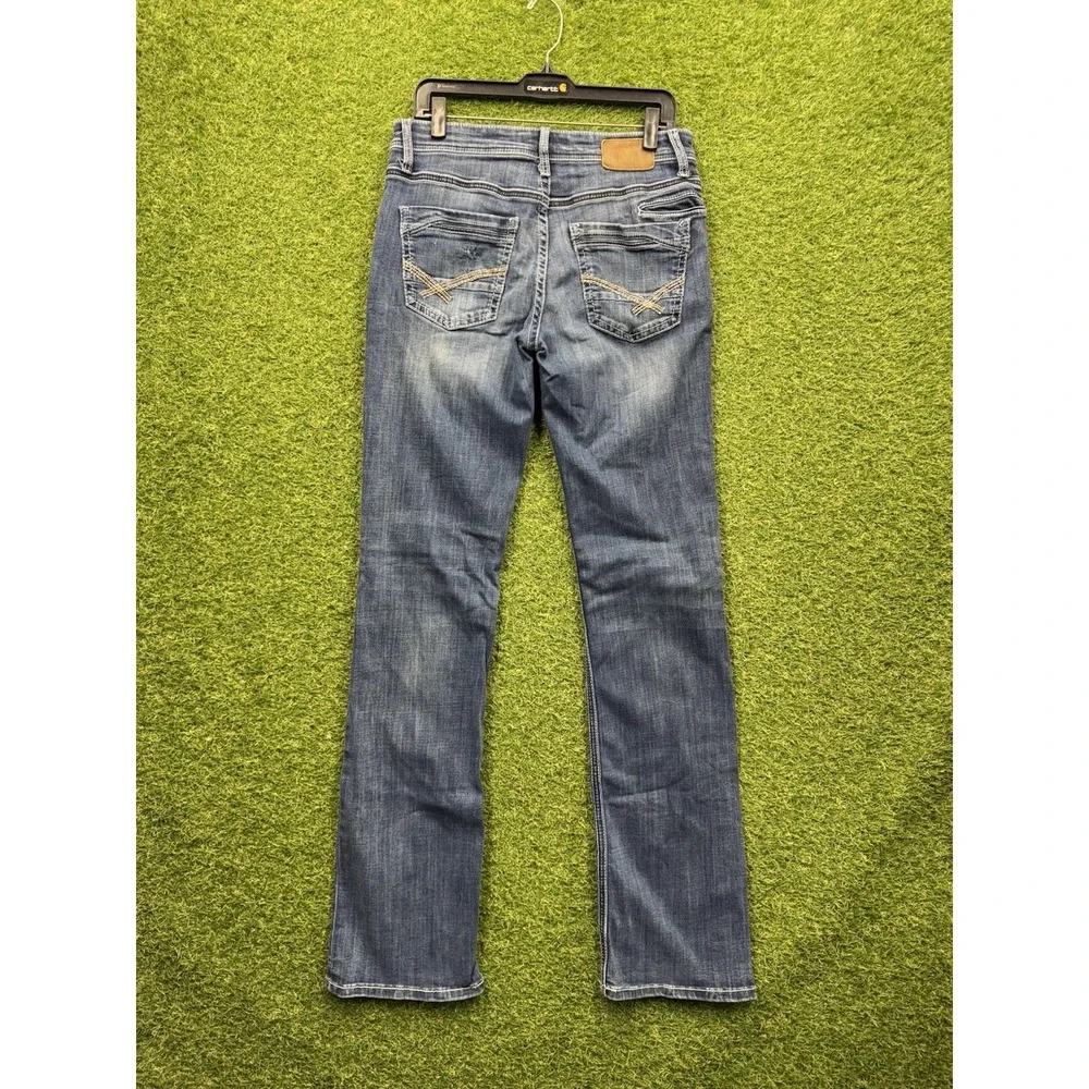 Buckle BKE Jake Jeans Mens 31x38 Medium Wash Straight Leg Stretch Casual Comfort